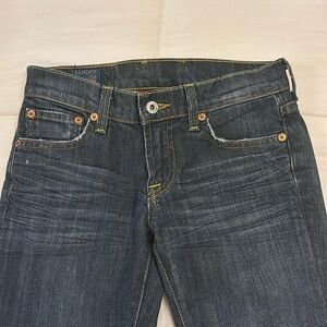 Low rise lucky brand jeans